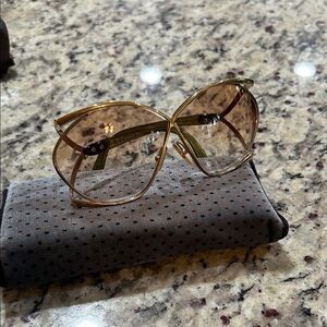 Christian Dior butterfly eyeglasses vintage